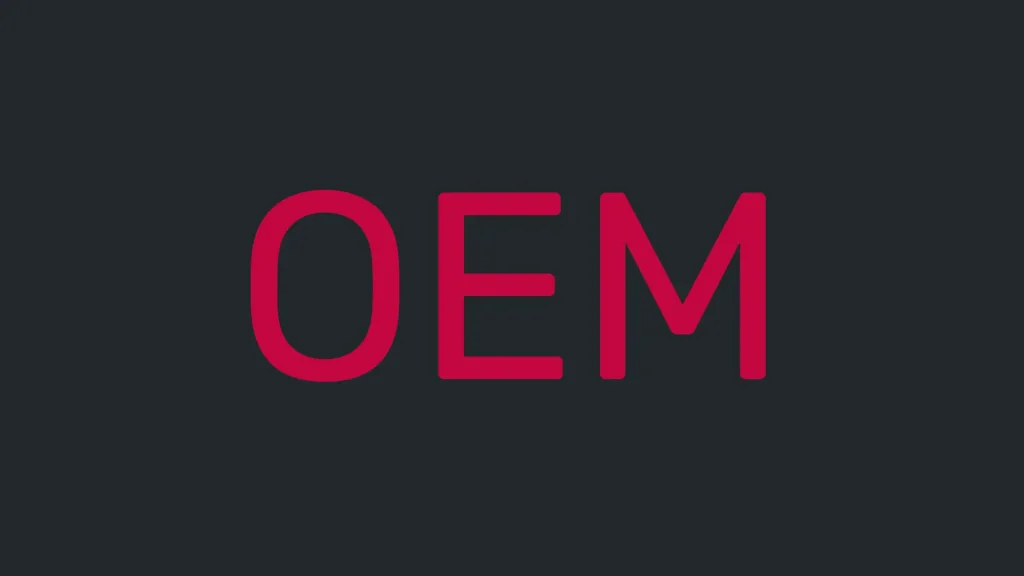 OEM Banner