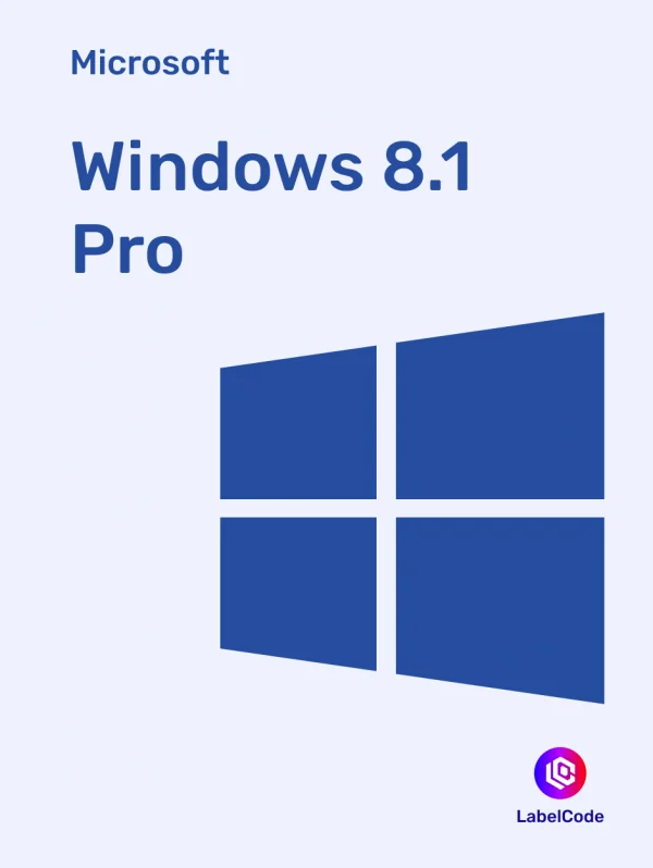 Windows 8.1 Pro Labelcode