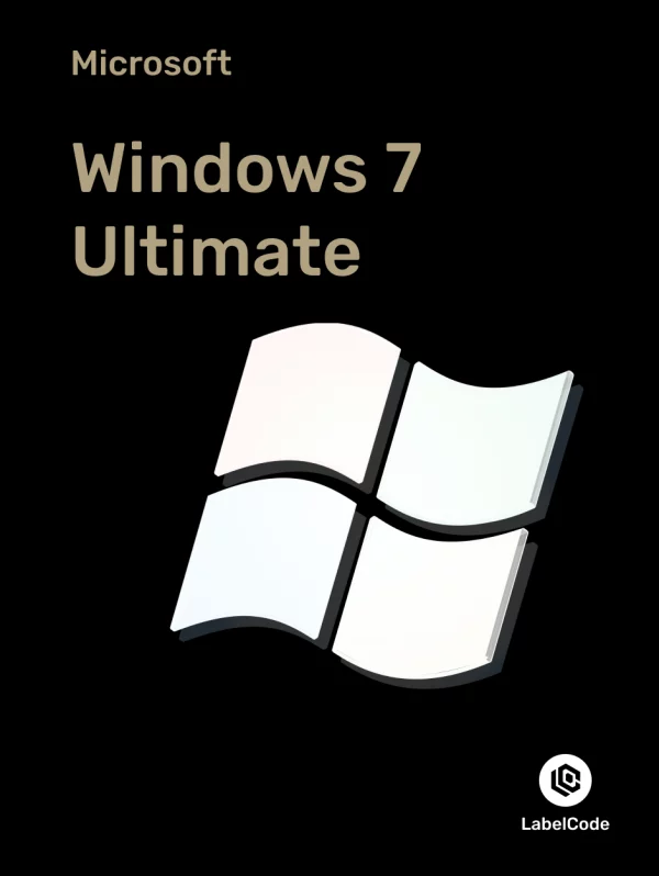 Windows 7 Ultimate Labelcode