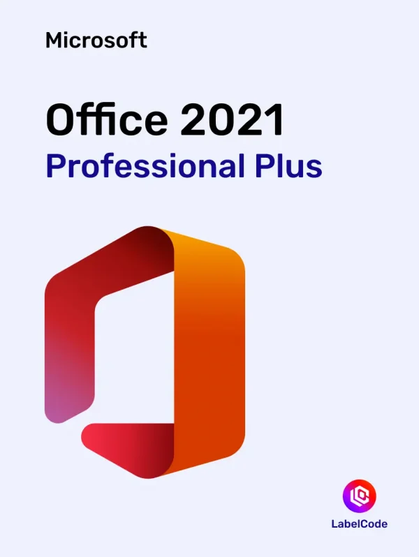 Лицензионный ключ Office 2021 Professional Plus Labelcode