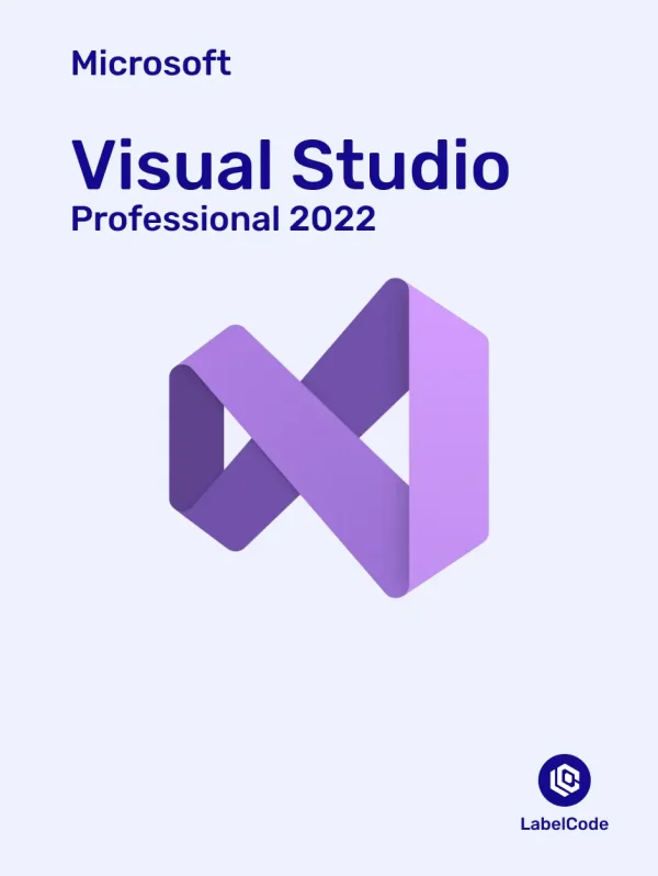 Лицензионный ключ Microsoft Visual Studio Pro 2022 Labelcode